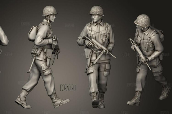 Солдатики, как предмет коллекционирования. 3д модели солдатиков.