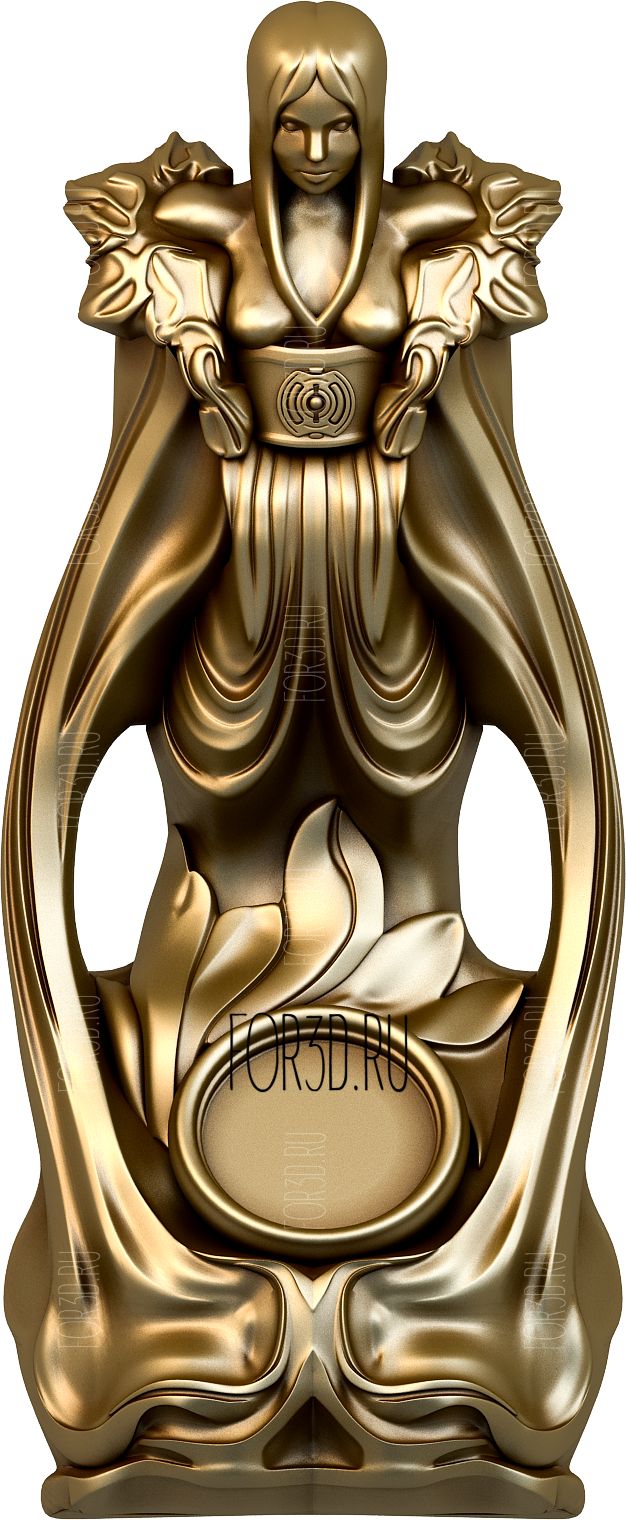 Статуэтка 0001 3d stl модель для ЧПУ