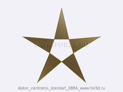 2d Декор центральный стандарт 0884