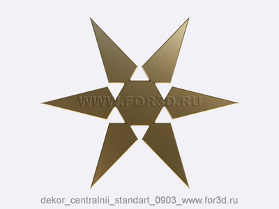 2d Декор центральный стандарт 0903
