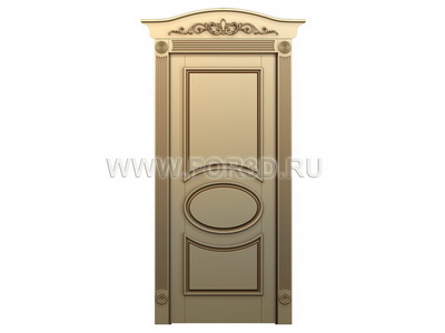 Дверь 0225 | stl - 3d model for CNC