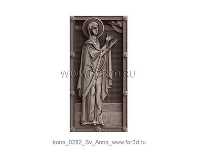 Икона 0282 Святая Анна