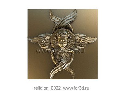 Religion 0022 | 3d stl model for CNC